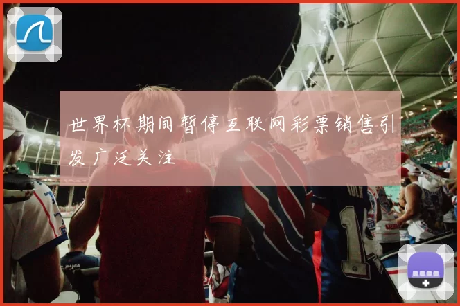 世界杯期间暂停互联网彩票销售引发广泛关注